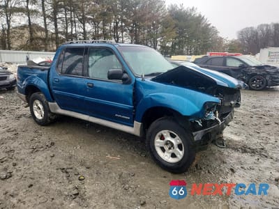 Czwarte zdjęcie samochodu z boku: 2001 FORD EXPLORER SPORT TRAC VIN:1FMZU67E01UC63000 - miniatura
