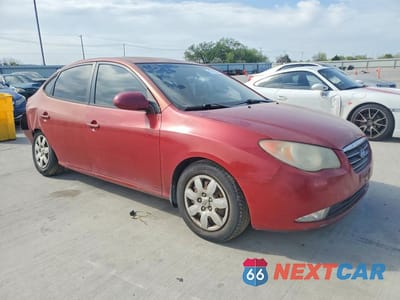 Czwarte zdjęcie samochodu z boku: 2009 HYUNDAI ELANTRA GLS VIN:KMHDU46D49U641340 - miniatura