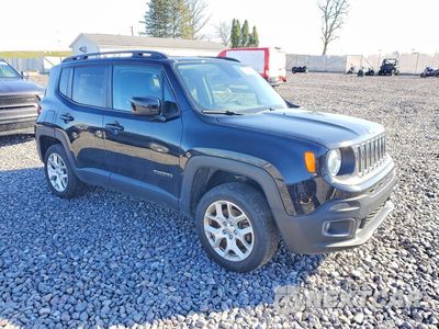 Czwarte zdjęcie samochodu z boku: 2017 JEEP RENEGADE LATITUDE VIN:ZACCJBBB8HPG55520 - miniatura