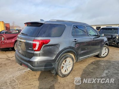 Trzecie zdjęcie samochodu z tyłu: 2018 FORD EXPLORER VIN:1FM5K8D87JGA78147 - miniatura