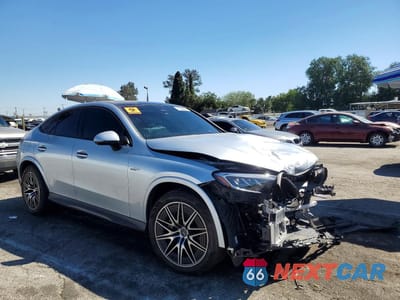 Czwarte zdjęcie samochodu z boku: 2025 MERCEDES-BENZ GLC COUPE 43 4MATIC AMG VIN:W1NKJ8HB8SF298073 - miniatura