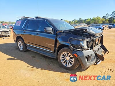 Czwarte zdjęcie samochodu z boku: 2021 GMC YUKON SLT VIN:1GKS1BKD7MR120739 - miniatura