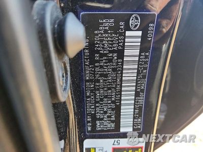 Zdjęcie 12 z 12 samochodu: 2021 TOYOTA CAMRY SE NIGHTSHADE VIN:4T1G11BK8MU043348 - miniatura
