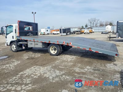 Drugie zdjęcie samochodu z przodu: 2019 ISUZU NPR XD DUMP FLATBED TRUCK VIN:JALC4W162K7K01429 - miniatura