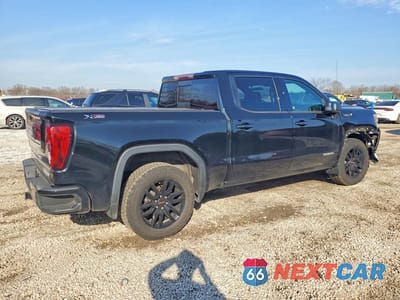 Trzecie zdjęcie samochodu z tyłu: 2021 GMC SIERRA K1500 ELEVATION VIN:3GTU9CED3MG252377 - miniatura