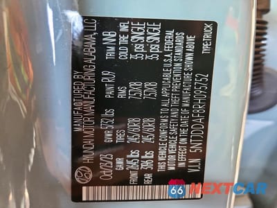 Zdjęcie 12 z 12 samochodu: 2024 HYUNDAI SANTA CRUZ XRT VIN:5NTJDDAF8RH095752 - miniatura