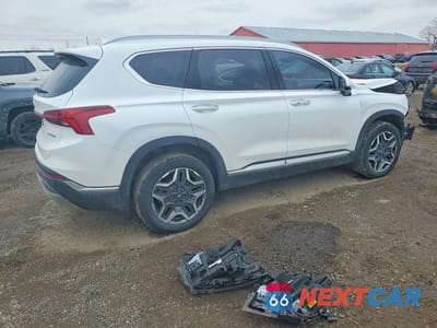 Trzecie zdjęcie samochodu z tyłu: 2022 HYUNDAI SANTA FE HYBRID LIMITED VIN:KM8S5DA19NU054501 - miniatura