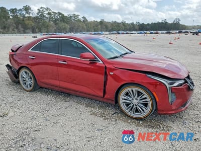 Czwarte zdjęcie samochodu z boku: 2021 CADILLAC CT4 PREMIUM LUXURY VIN:1G6DB5RK4M0133155 - miniatura