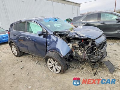 Czwarte zdjęcie samochodu z boku: 2019 KIA SPORTAGE LX VIN:KNDPMCAC3K7626407 - miniatura