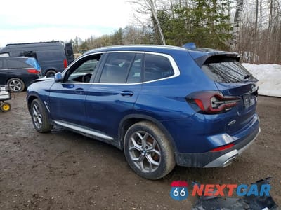 Drugie zdjęcie samochodu z przodu: 2023 BMW X3 XDRIVE30I VIN:5UX53DP06P9S87049 - miniatura