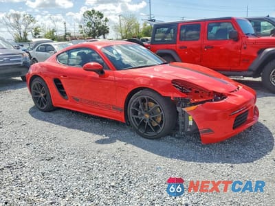 Czwarte zdjęcie samochodu z boku: 2025 PORSCHE CAYMAN BASE VIN:WP0AA2A84SK255856 - miniatura