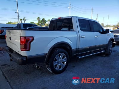 Trzecie zdjęcie samochodu z tyłu: 2016 FORD F150 SUPERCREW VIN:1FTEW1CF0GFB21354 - miniatura