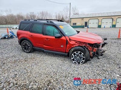 Czwarte zdjęcie samochodu z boku: 2024 FORD BRONCO SPORT OUTER BANKS VIN:3FMCR9C63RRE35224 - miniatura