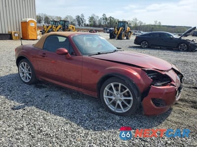 Czwarte zdjęcie samochodu z boku: 2009 MAZDA MX-5 MIATA VIN:JM1NC25FX90200354 - miniatura
