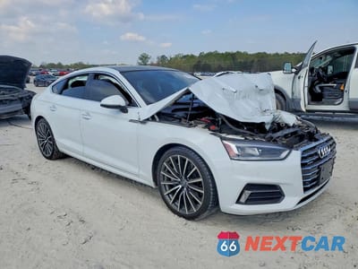 Czwarte zdjęcie samochodu z boku: 2018 AUDI A5 PREMIUM PLUS VIN:WAUBNCF59JA005785 - miniatura