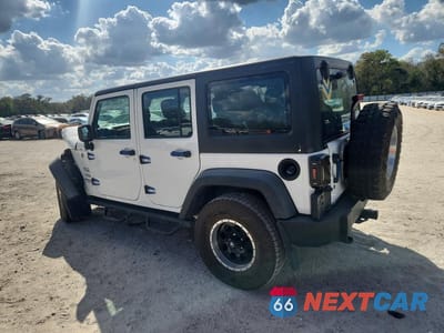 Drugie zdjęcie samochodu z przodu: 2014 JEEP WRANGLER UNLIMITED SPORT VIN:1C4BJWKG7EL199895 - miniatura