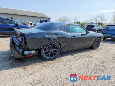 Trzecie zdjęcie samochodu z tyłu: 2020 DODGE CHALLENGER SXT VIN:2C3CDZAG3LH174506 - miniatura
