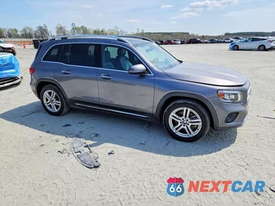 Czwarte zdjęcie samochodu z boku: 2020 MERCEDES-BENZ GLB 250 4MATIC VIN:WDC4M4HB6LW006836 - miniatura