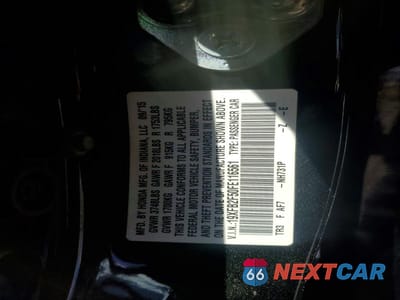 Zdjęcie 12 z 12 samochodu: 2015 HONDA CIVIC LX VIN:19XFB2F50FE116561 - miniatura