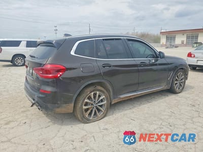 Trzecie zdjęcie samochodu z tyłu: 2019 BMW X3 XDRIVE30I VIN:5UXTR9C50KLD91023 - miniatura