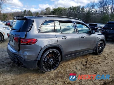 Trzecie zdjęcie samochodu z tyłu: 2023 MERCEDES-BENZ GLB AMG 35 4MATIC VIN:W1N4M5BB5PW292861 - miniatura