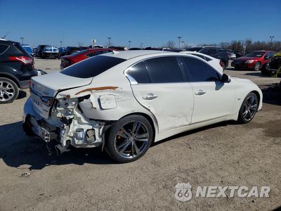 Trzecie zdjęcie samochodu z tyłu: 2019 INFINITI Q50 3.0T SIGNATURE EDITION VIN:JN1EV7AR7KM591696 - miniatura