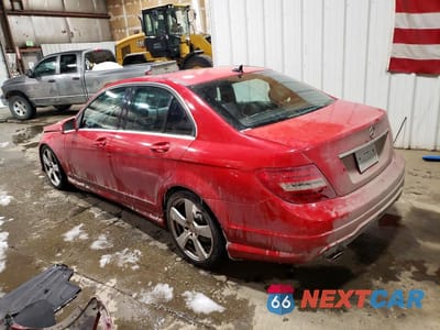 Drugie zdjęcie samochodu z przodu: 2012 MERCEDES-BENZ C 300 4MATIC VIN:WDDGF8BB9CA612566 - miniatura