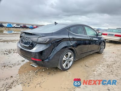 Trzecie zdjęcie samochodu z tyłu: 2014 HYUNDAI ELANTRA SPORT VIN:KMHDH4AH1EU135585 - miniatura