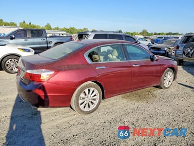 Trzecie zdjęcie samochodu z tyłu: 2014 HONDA ACCORD EXL VIN:1HGCR3F80EA014078 - miniatura