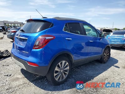 Trzecie zdjęcie samochodu z tyłu: 2018 BUICK ENCORE PREFERRED VIN:KL4CJASB1JB669943 - miniatura