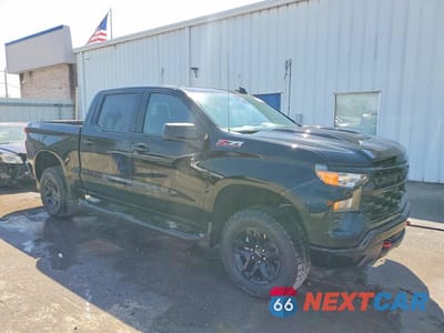 Czwarte zdjęcie samochodu z boku: 2024 CHEVROLET SILVERADO K1500 TRAIL BOSS CUSTOM VIN:3GCPDCEKXRG175136 - miniatura