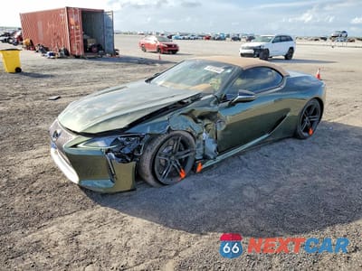 2025 LEXUS LC 500 CONVERTIBLE BASE JTHNPAAY3SA111939 - główne zdjęcie licytacji z USA - miniatura