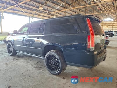 Drugie zdjęcie samochodu z przodu: 2016 CADILLAC ESCALADE ESV PLATINUM VIN:1GYS3KKJ7GR204392 - miniatura
