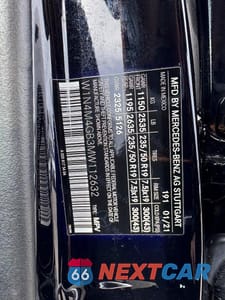 Zdjęcie 10 z 11 samochodu: 2021 MERCEDES-BENZ GLB 250 VIN:W1N4M4GB3MW112632 - miniatura