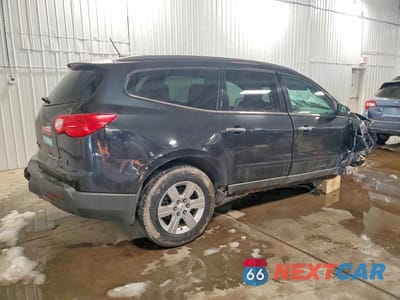 Trzecie zdjęcie samochodu z tyłu: 2012 CHEVROLET TRAVERSE LT VIN:1GNKVJED4CJ118411 - miniatura