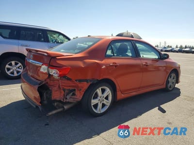 Trzecie zdjęcie samochodu z tyłu: 2013 TOYOTA COROLLA S SPECIAL EDITION VIN:2T1BU4EE3DC068720 - miniatura