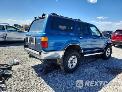 Trzecie zdjęcie samochodu z tyłu: 1993 TOYOTA 4RUNNER SR5 V6 VIN:JT3VN39W9P0113119 - miniatura