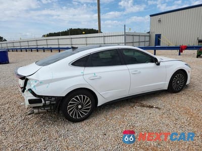Trzecie zdjęcie samochodu z tyłu: 2023 HYUNDAI SONATA HYBRID LIMITED VIN:KMHL54JJ6PA078618 - miniatura