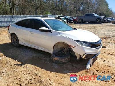 Czwarte zdjęcie samochodu z boku: 2019 HONDA CIVIC EXL VIN:19XFC1F74KE015672 - miniatura