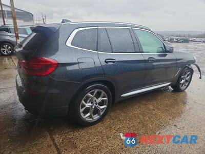 Trzecie zdjęcie samochodu z tyłu: 2020 BMW X3 XDRIVE30I VIN:5UXTY5C00LLT33556 - miniatura