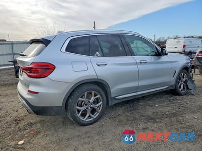 Trzecie zdjęcie samochodu z tyłu: 2021 BMW X3 XDRIVE30I VIN:5UXTY5C00M9E00660 - miniatura