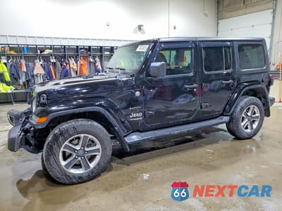2018 JEEP WRANGLER UNLIMITED SAHARA 1C4HJXEG4JW133177 - główne zdjęcie licytacji z USA - miniatura