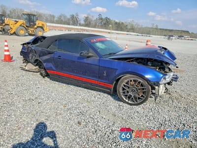 Czwarte zdjęcie samochodu z boku: 2012 FORD MUSTANG SHELBY GT500 VIN:1ZVBP8KS6C5238036 - miniatura