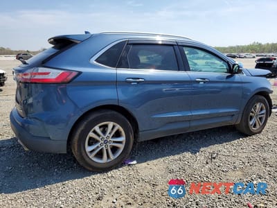 Trzecie zdjęcie samochodu z tyłu: 2019 FORD EDGE SEL VIN:2FMPK3J95KBB08103 - miniatura