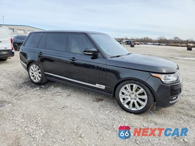 Czwarte zdjęcie samochodu z boku: 2014 LAND ROVER RANGE ROVER SUPERCHARGED VIN:SALGS3TF1EA187432 - miniatura