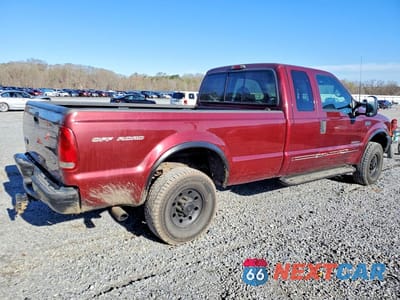 Trzecie zdjęcie samochodu z tyłu: 1999 FORD F250 SUPER DUTY VIN:1FTNX21F9XED88262 - miniatura