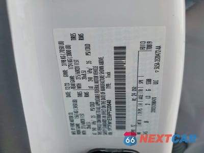 Zdjęcie 12 z 12 samochodu: 2023 FORD F150 SUPERCREW VIN:1FTFW1E59PFD20640 - miniatura