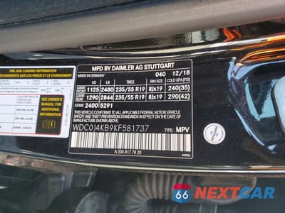 Zdjęcie 14 z 14 samochodu: 2019 MERCEDES-BENZ GLC COUPE 300 4MATIC VIN:WDC0J4KB9KF581737 - miniatura