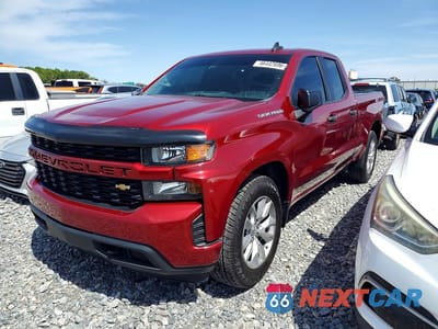 2021 CHEVROLET SILVERADO C1500 CUSTOM 1GCRWBEK6MZ168562 - główne zdjęcie licytacji z USA - miniatura