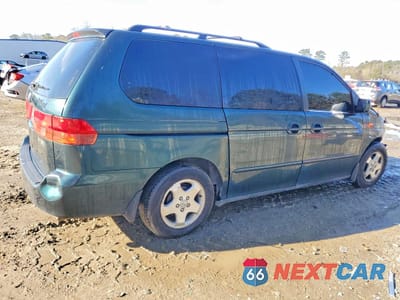 Trzecie zdjęcie samochodu z tyłu: 2000 HONDA ODYSSEY EX VIN:2HKRL1869YH597192 - miniatura